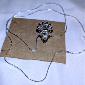 RockLove Vulpix Pendant Necklace